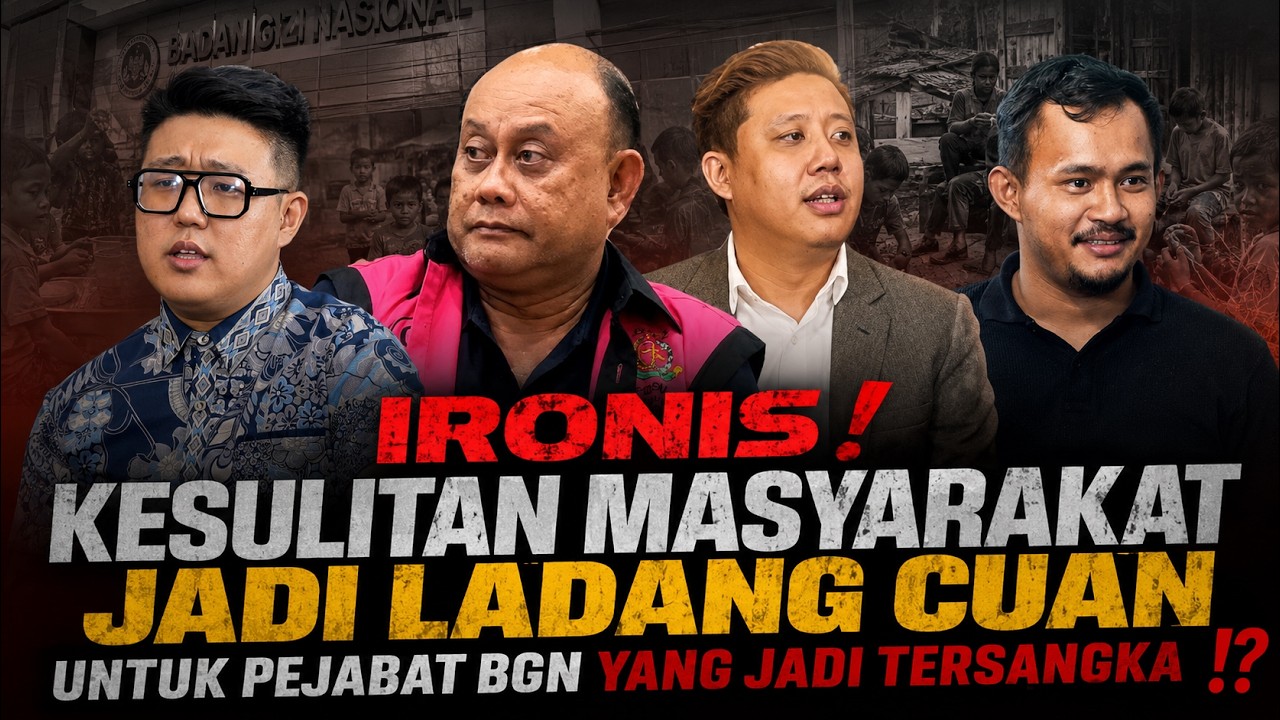 IRONIS❗️KESULITAN MASYARAKAT JADI LADANG CUAN UNTUK PEJABAT BGN YANG JADI TERSANGKA ⁉️ cover art
