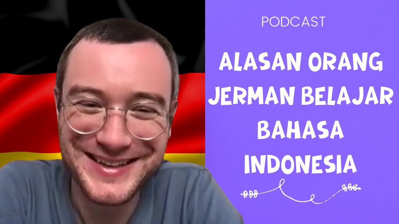 BULE JERMAN BELAJAR BAHASA INDONESIA - PART 1