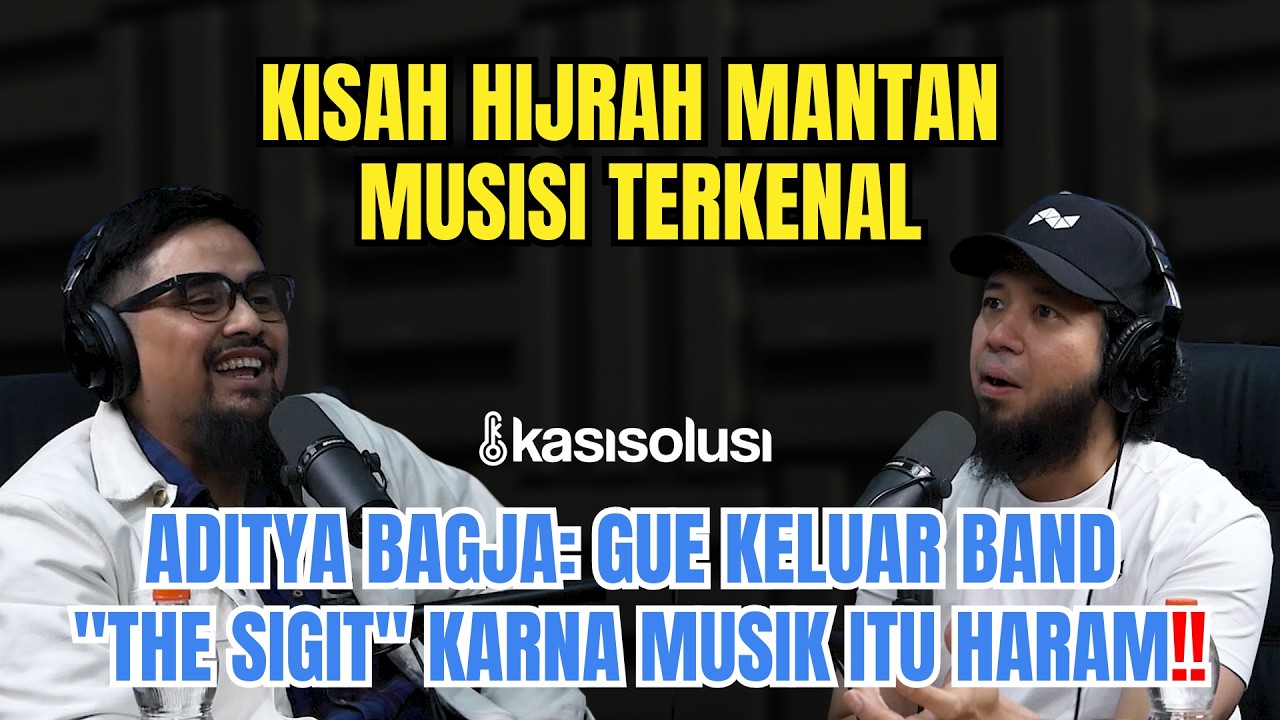 Kisah Hijrah Bassist The Sigit‼️Aditya Bagja: "Dulu Keluarga Gue Sampe Nyerah Liat Dunia Gelap Gue" cover art