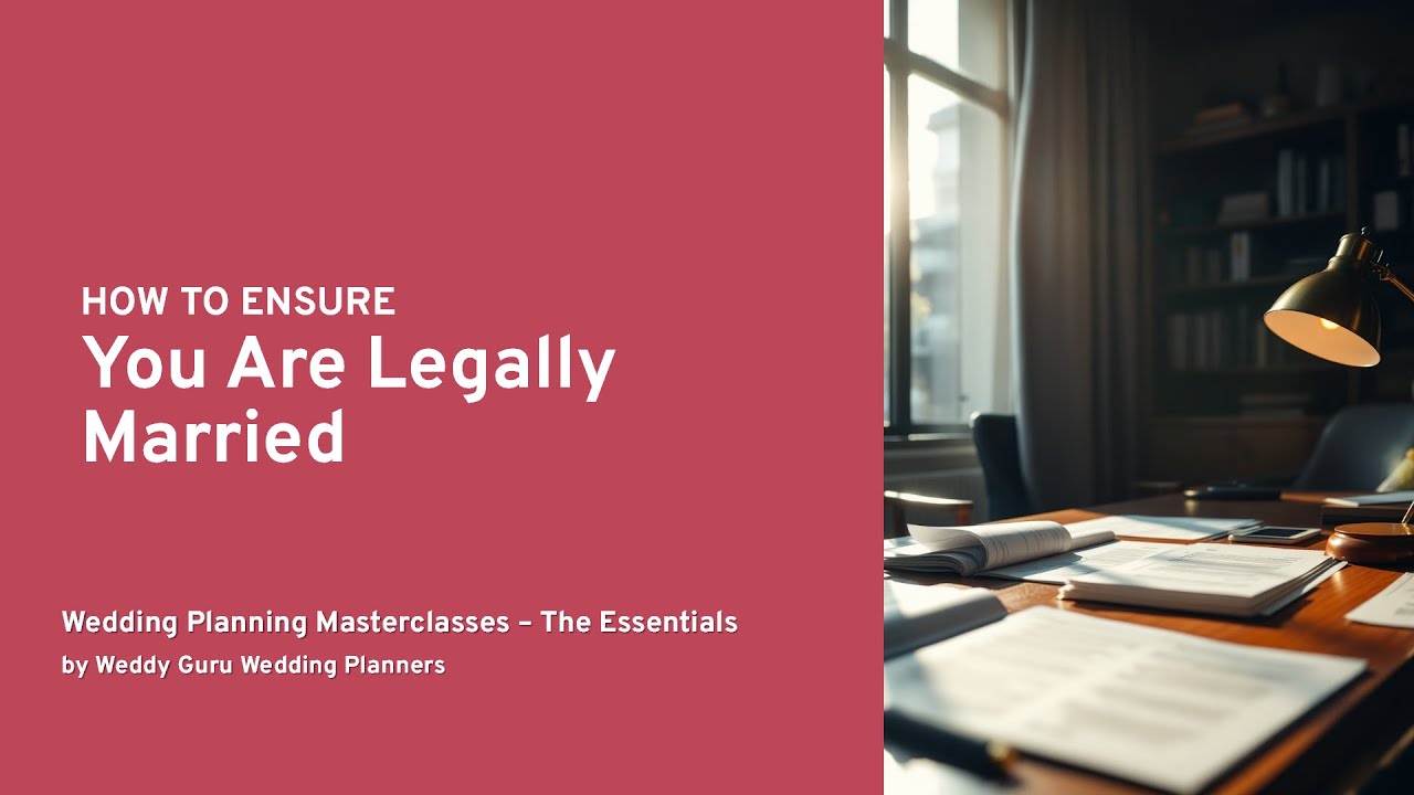 06. Will You Be Legally Married? - Wedding Planning Masterclass By Niyara Weddings cover art