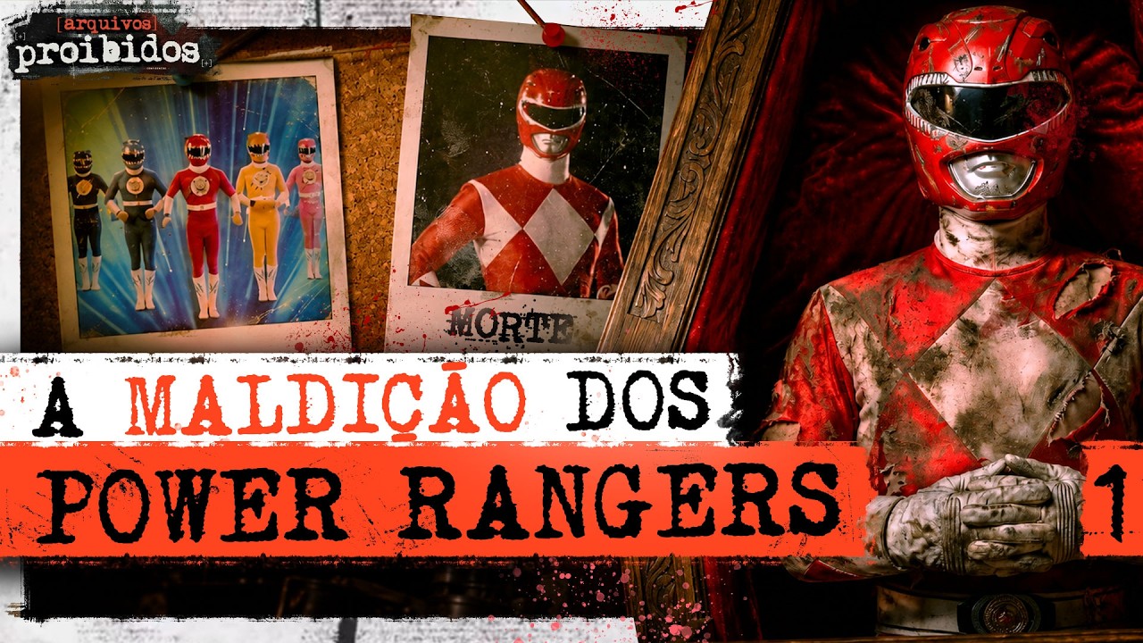 A MALDIÇÃO DOS POWER RANGERS - Arquivos Proibidos #001 cover art