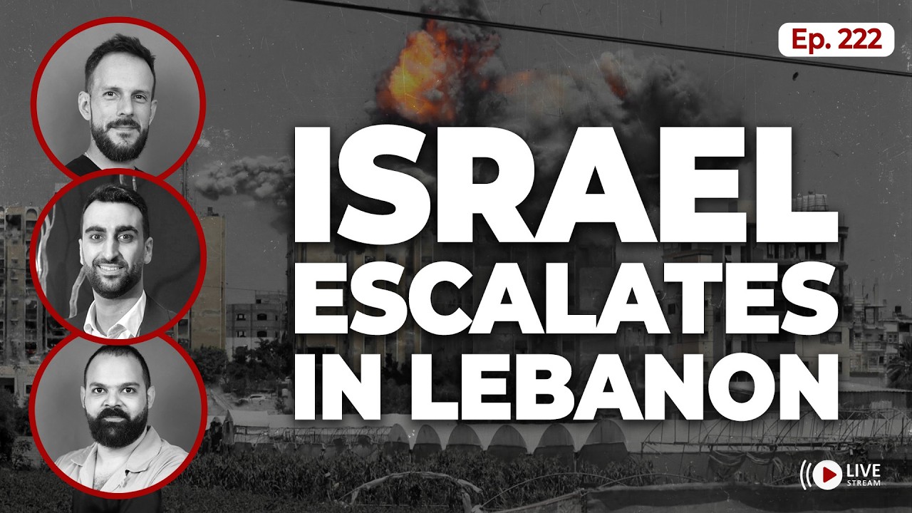 Netanyahu’s DESPERATE Move: Brutal ESCALATION in Lebanon to Torpedo US-Iran Deal | Ep. 222 cover art
