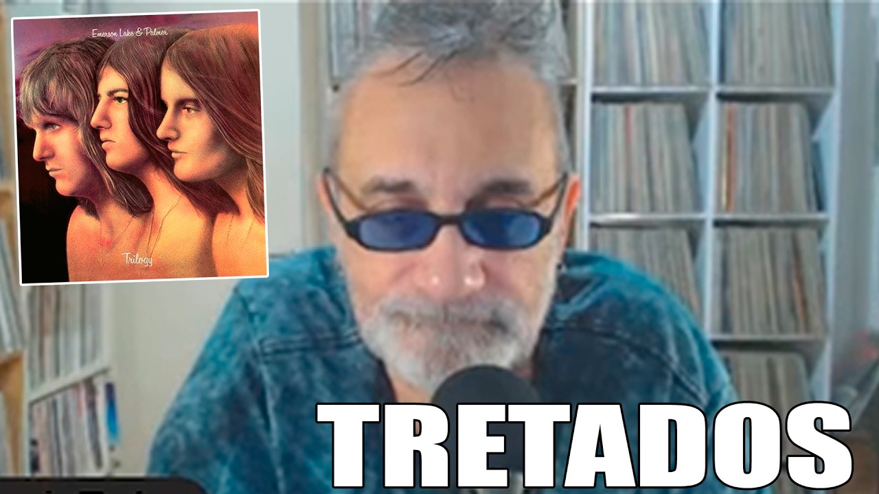 Emerson, Lake & Palmer ERAM TRETADOS - Regis Tadeu comenta cover art