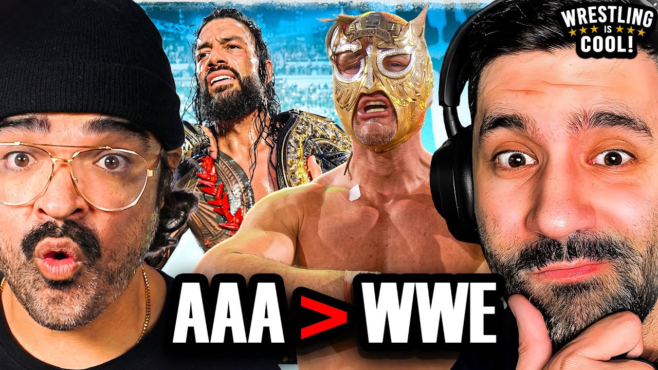 WWE MAIN ROSTER GOT DESTROYED BY AAA - Wrestling is Cool! Podcast cover art