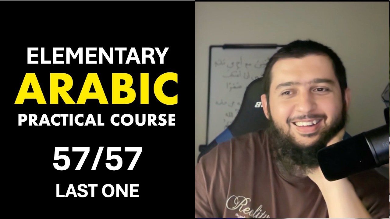 Learn Arabic Live Stream | 57/57 LAST CLASS cover art