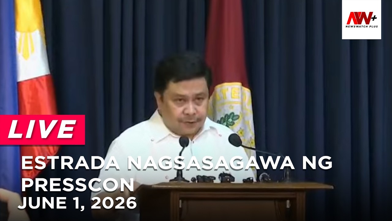 Estrada nagsasagawa ng presscon | NewsWatch Live cover art