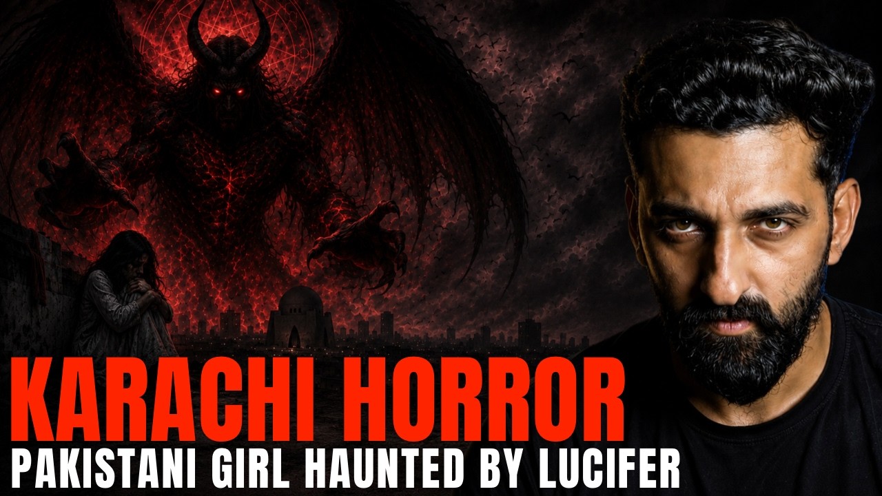 Karachi Horror Story | Pakistani Girl Haunted by LUCIFER | By Gods and Ghostss | Koushal Kamra cover art