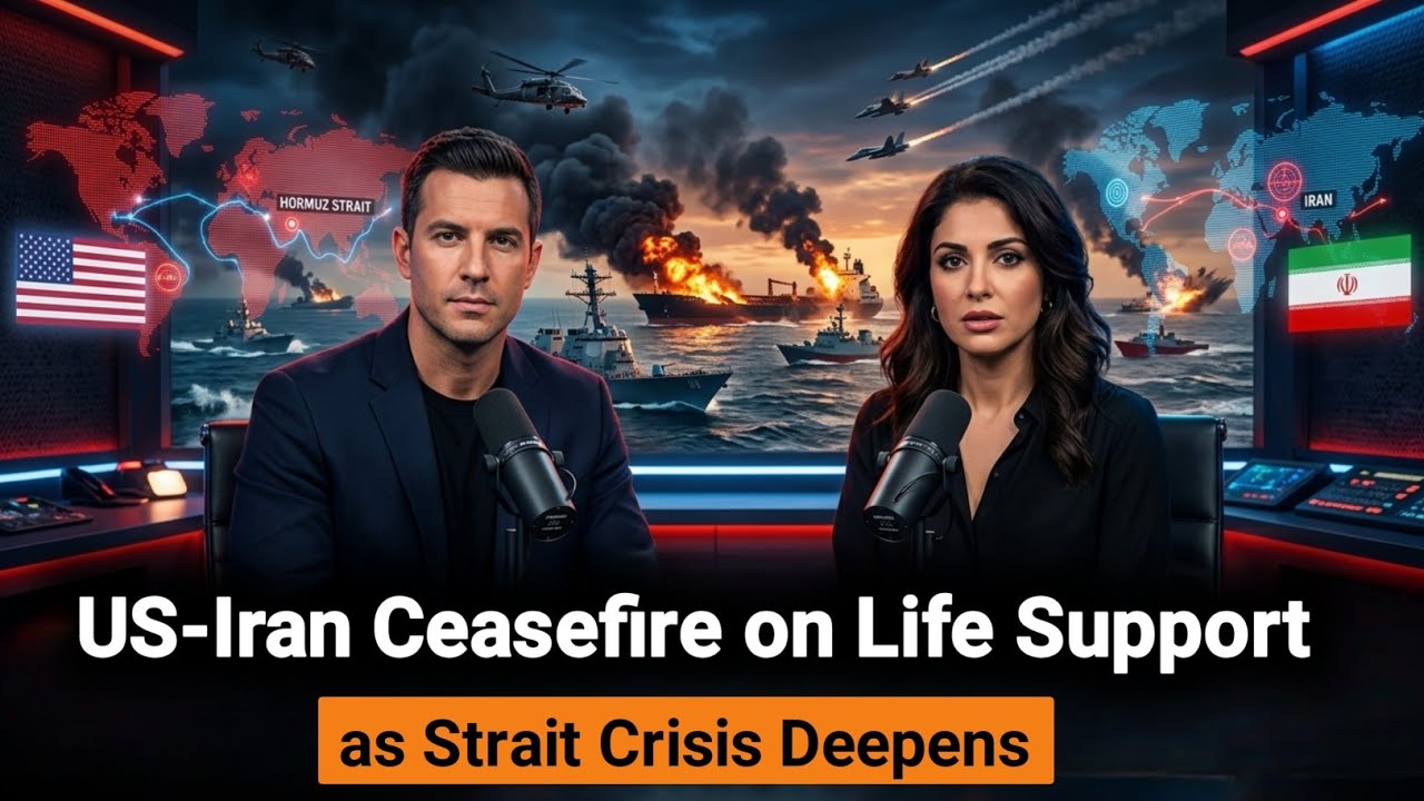 US-Iran Ceasefire on Life Support as Strait Crisis Deepens | The English Globe Podcast cover art
