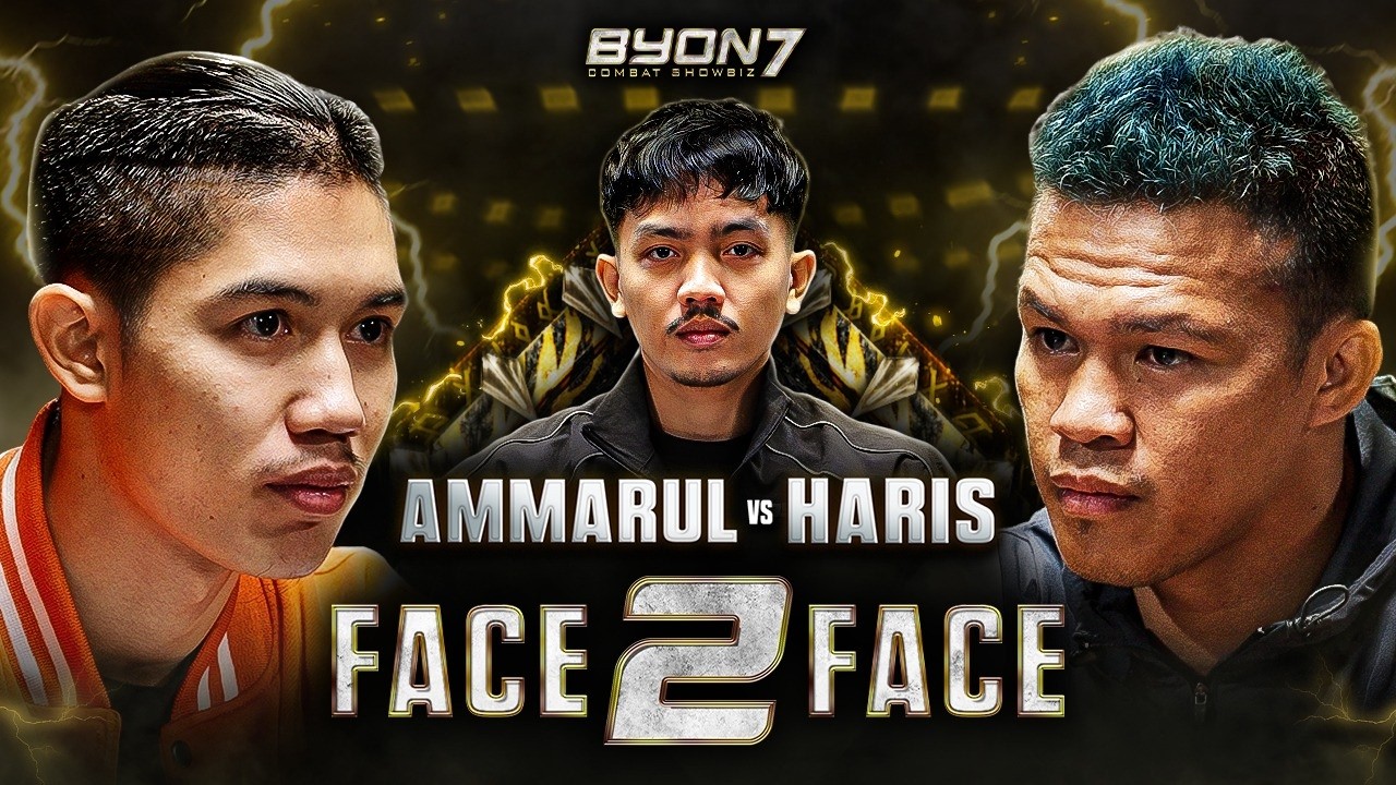 "LATIHAN YANG KERAS! BIAR ADA PERLAWANAN?!" AMMARUL VS HARIS FACE 2 FACE cover art