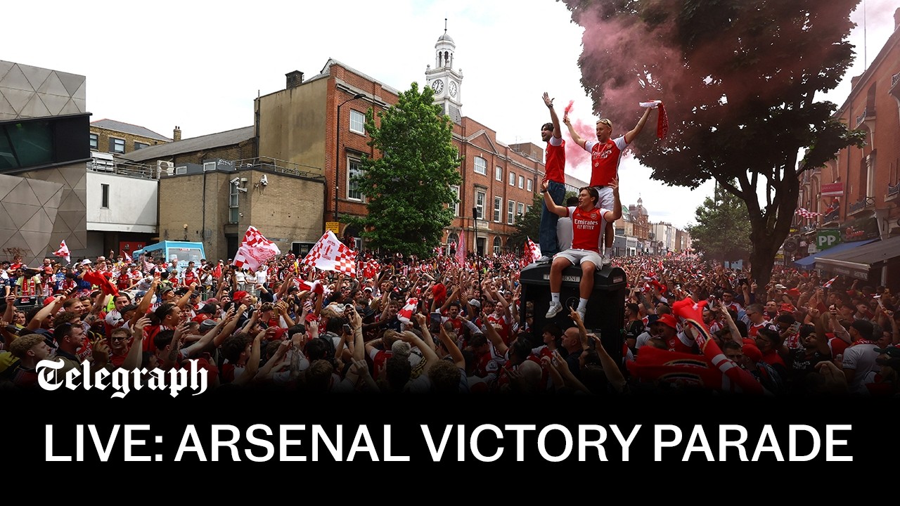 In Full: Arsenal hosts Premier League victory parade in North London cover art
