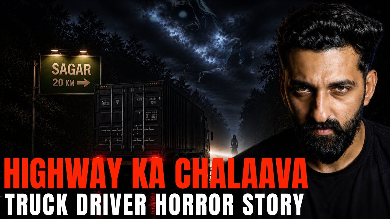MP Truck Driver Horror Story | Sagar highway ka chalaava | By Gods and Ghostss | Koushal Kamra cover art