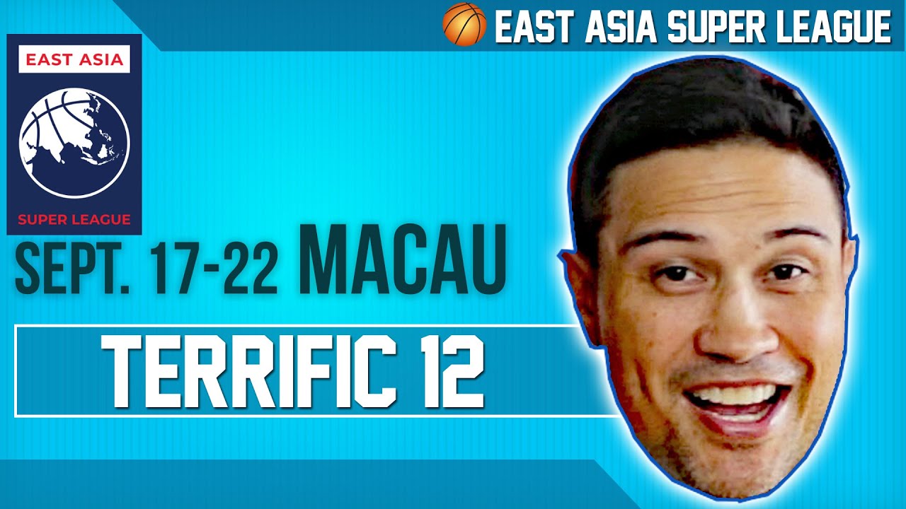 East Asia Super League | Terrific 12 | September 17-22, 2019 cover art