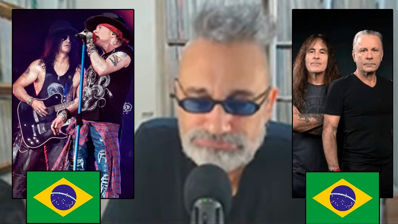 Situação do Guns N' Roses e Iron Maiden para o BRASIL cover art