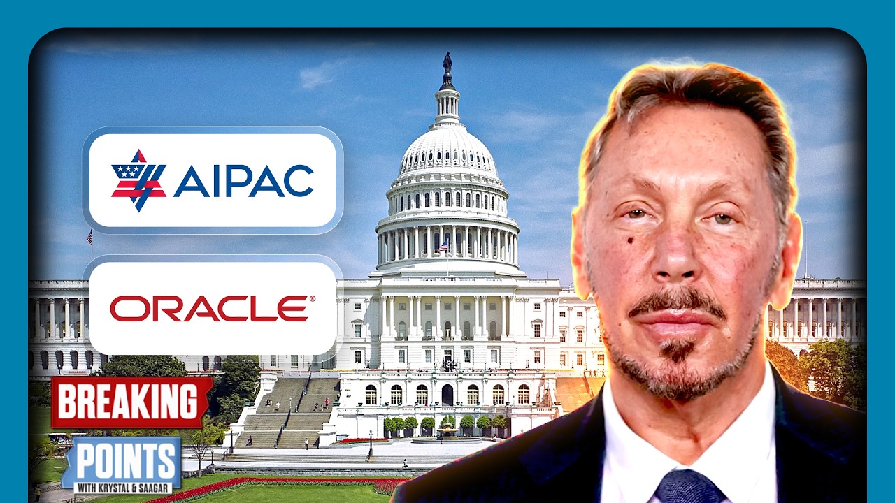 Larry Ellison, AIPAC JAMMING Data Center LOBBYIST Into Congress cover art