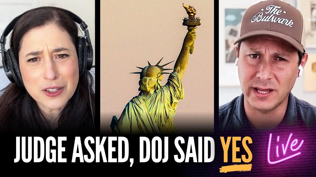 DOJ Just Argued They Could Bulldoze the Statue of Liberty | Receipts Live cover art