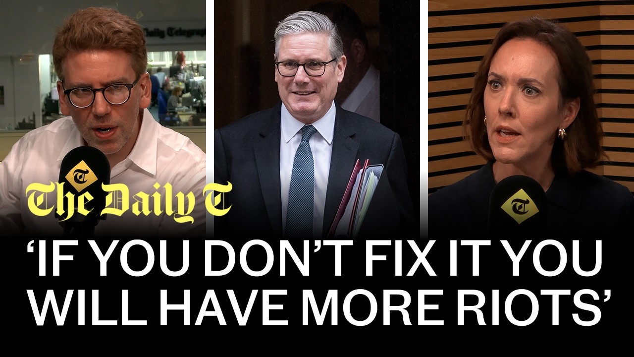 PMQs bust up: Starmer in denial as Farage warns of more riots over Henry Nowak | The Daily T cover art