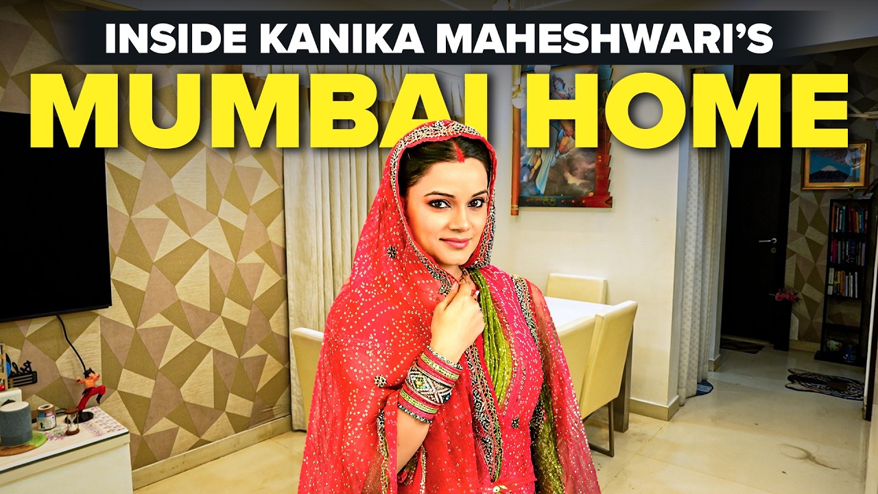 Diya Aur Baati Hum Fame Kanika Maheshwari's Home Tour | Inside Her Beautiful Mumbai Home cover art