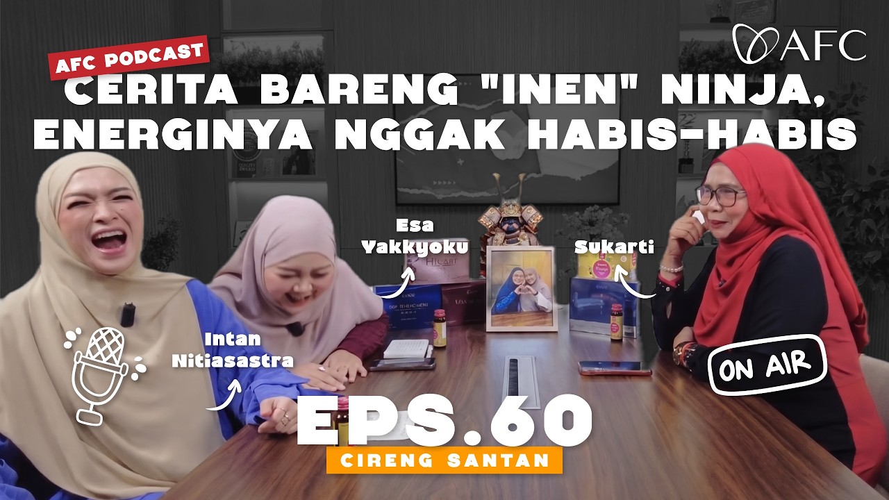 CIRENG SANTAN – Eps. 60: Cerita bareng "Inen" Ninja, Energinya Nggak Habis-Habis cover art
