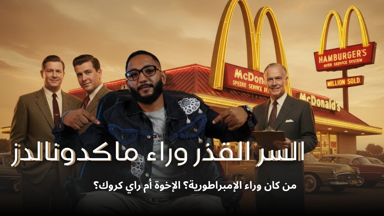 ماكدونالدز | القصة الحقيقية وراء أشهر مطعم في العالم cover art