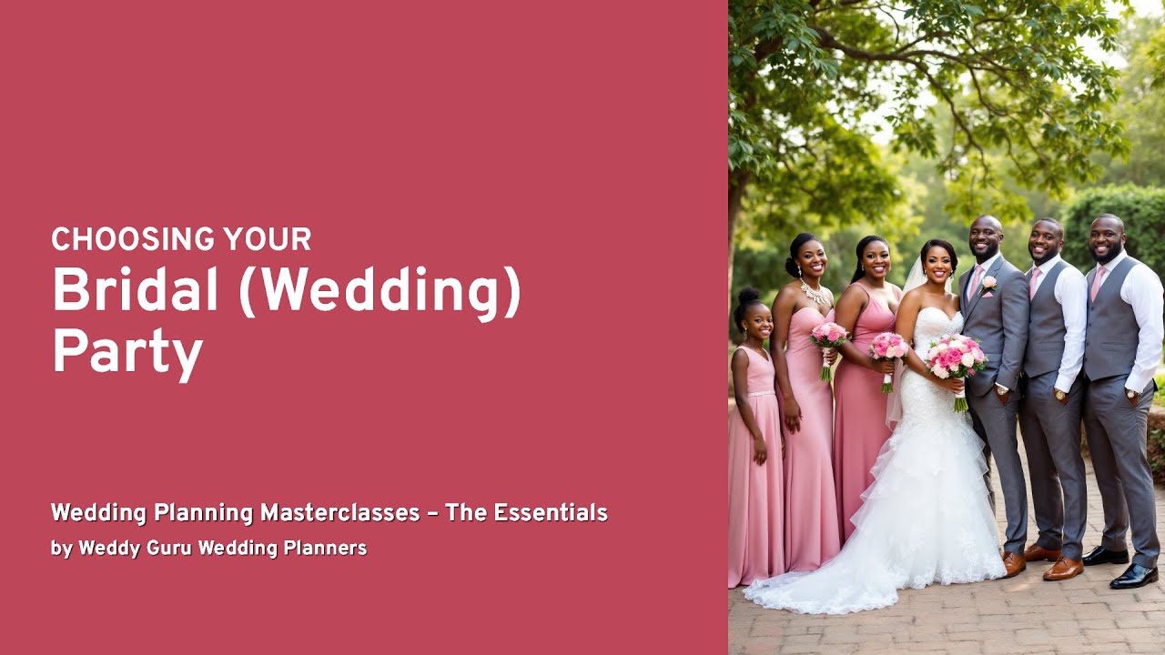 10. Choosing Your Bridal (Wedding Party) - Wedding Planning Masterclass By Niyara Weddings cover art
