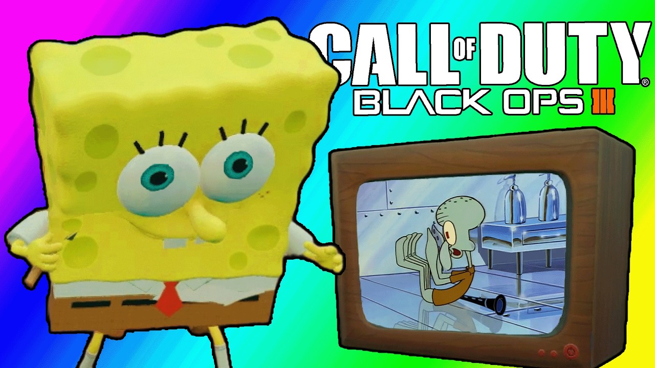 BO3 Zombies - SpongeBob SB-129 Map! (FUTUREEEEEEE) cover art