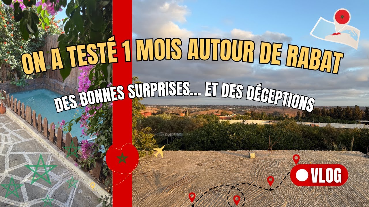✈️🇲🇦 MON VOYAGE AUTOUR DE RABAT : KÉNITRA, VILLAGES, PRIX… TOUT CE QUE J’AI DÉCOUVERT en 1 MOIS cover art