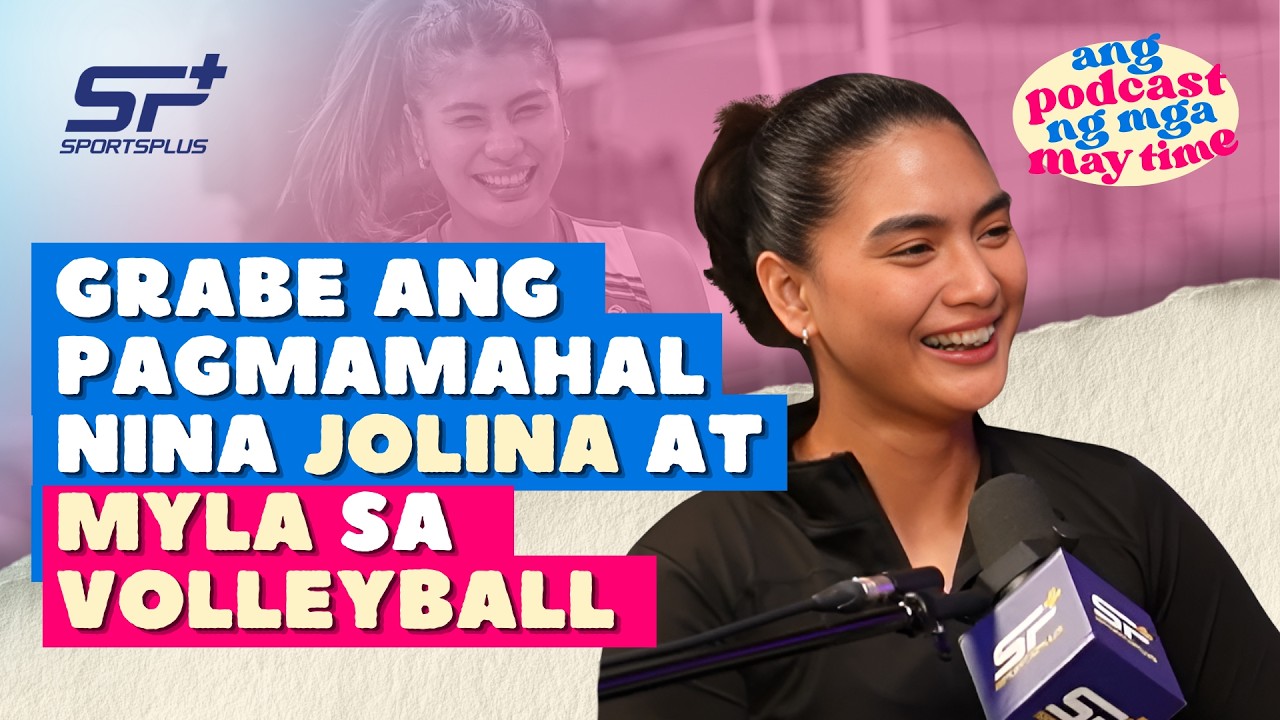"Love natin ang volleyball pero ito rin magpapaiyak sa atin" - Jolina Dela Cruz | PMMT  Clips cover art