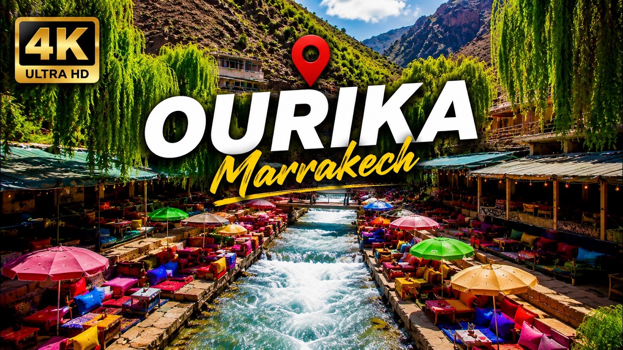 OURIKA Marrakech 🇲🇦 | Nature, détente & paysages incroyables 😍 أوريكا مراكش جنة طبيعية 🌿 cover art
