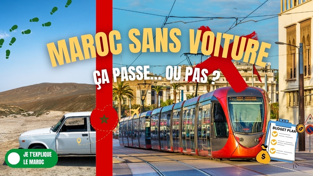 🚗❌ Vivre sans voiture au Maroc : possible… ou galère  ? cover art