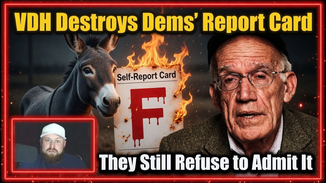 Victor Davis Hanson DESTROYS Dems’ Pathetic Self-Report Card – Why They Still Refuse to Admit It cover art