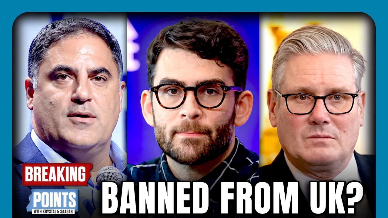CENK REACTS After UK BANS HIM, Hasan Over Israel Criticism cover art