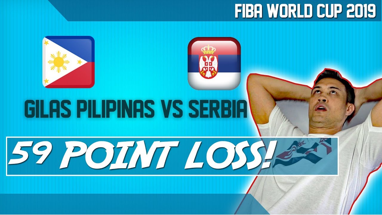 Serbia Beats Gilas Pilipinas By 59 Points! | FIBA World Cup | Sept 2, 2019 cover art