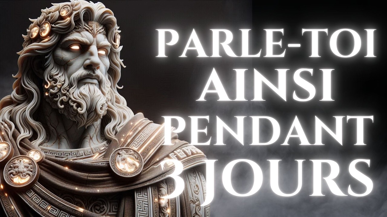 PARLE-TOI COMME ÇA PENDANT 3 JOURS et TU VERRAS COMMENT TOUT COMMENCE À CHANGER | STOÏCISME cover art