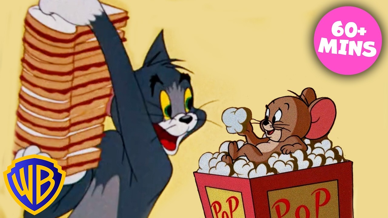 Tom & Jerry Shorts MARATHON! 🐱🐭 | Classic Tom & Jerry MEGA COMP 🌟 | #KidsCartoons @wbkids cover art