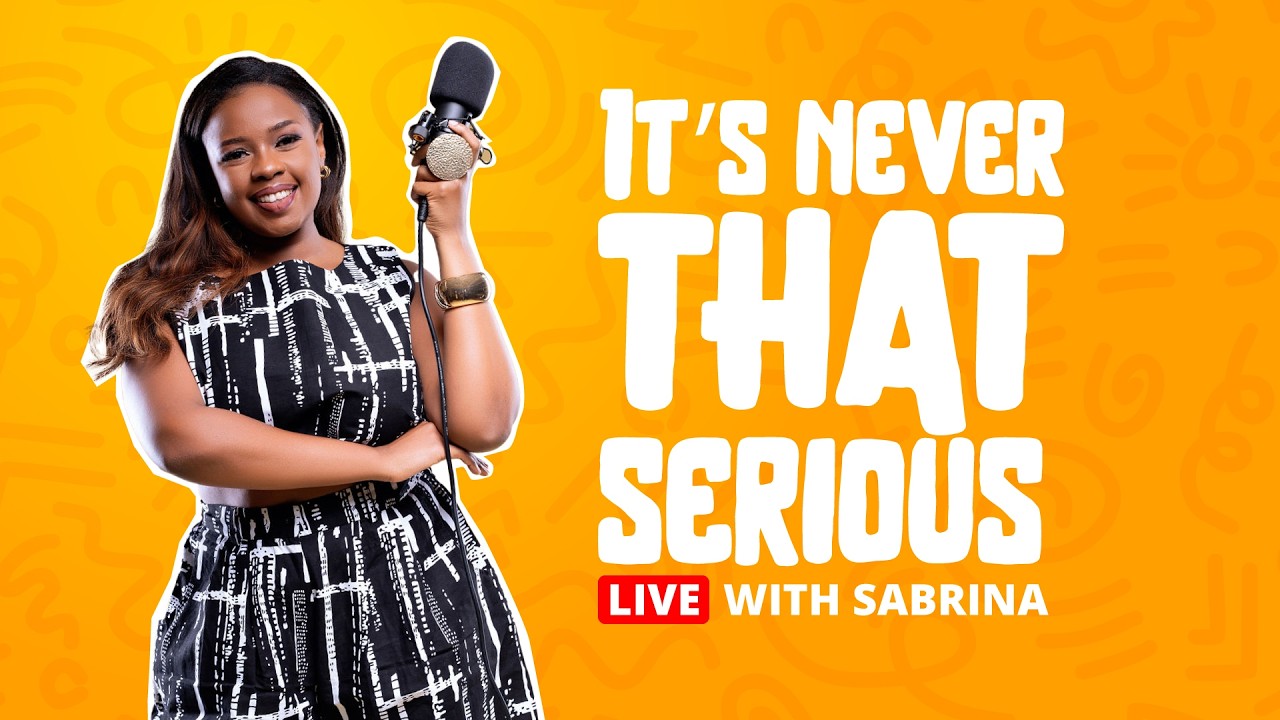 It's never that serious | Sabrina Agasha | cover art