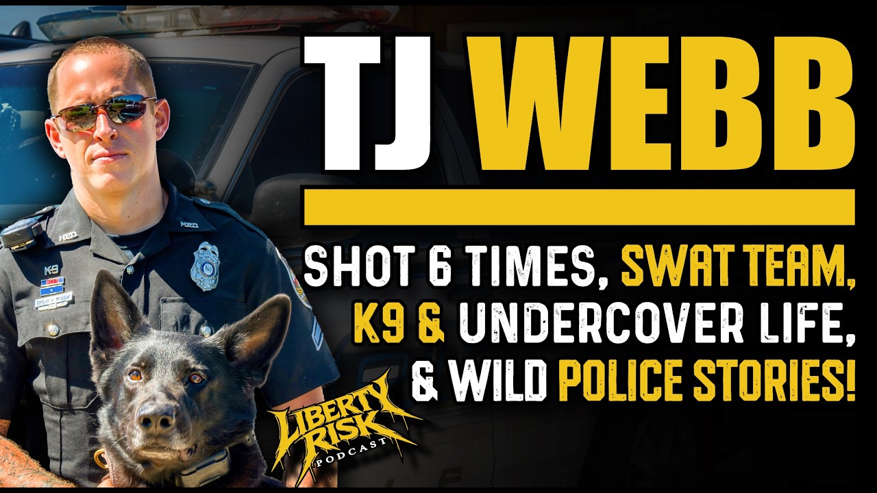 Officer Shot 6 Times, 19 Years of WILD Police Stories & The Craziest Calls! 🇺🇸 • TJ Webb • Ep. 61 cover art