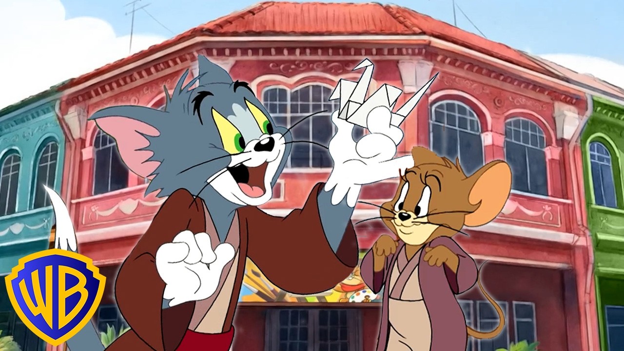 Tom & Jerry Explore Asia! 🏯 Singapore & Japan 🌏 | #KidsCartoons @wbkids cover art
