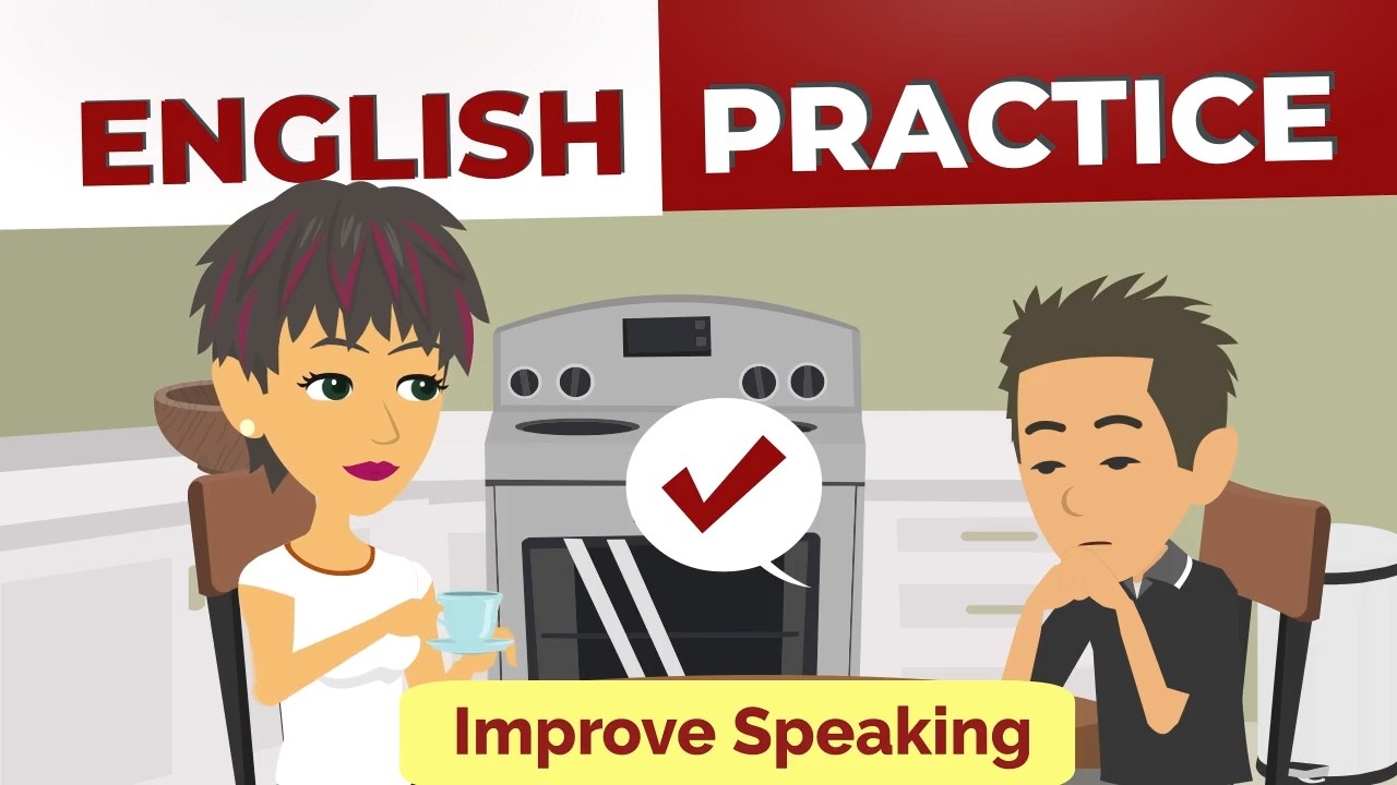 Improve English Speaking Skills | Shadowing Practice with a Simple Conversation 💬 cover art