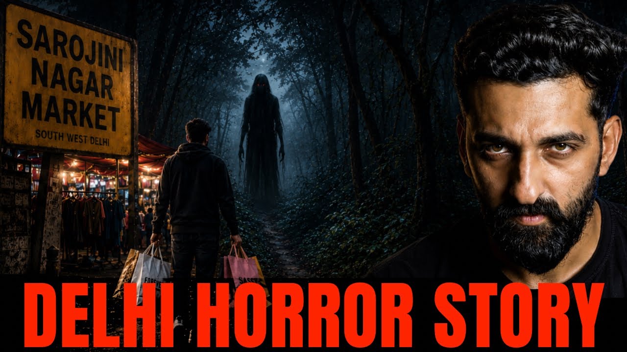 Delhi Horror Story | The Haunted Road Near Sarojini Nagar | By Gods and Ghostss | Koushal Kamra cover art