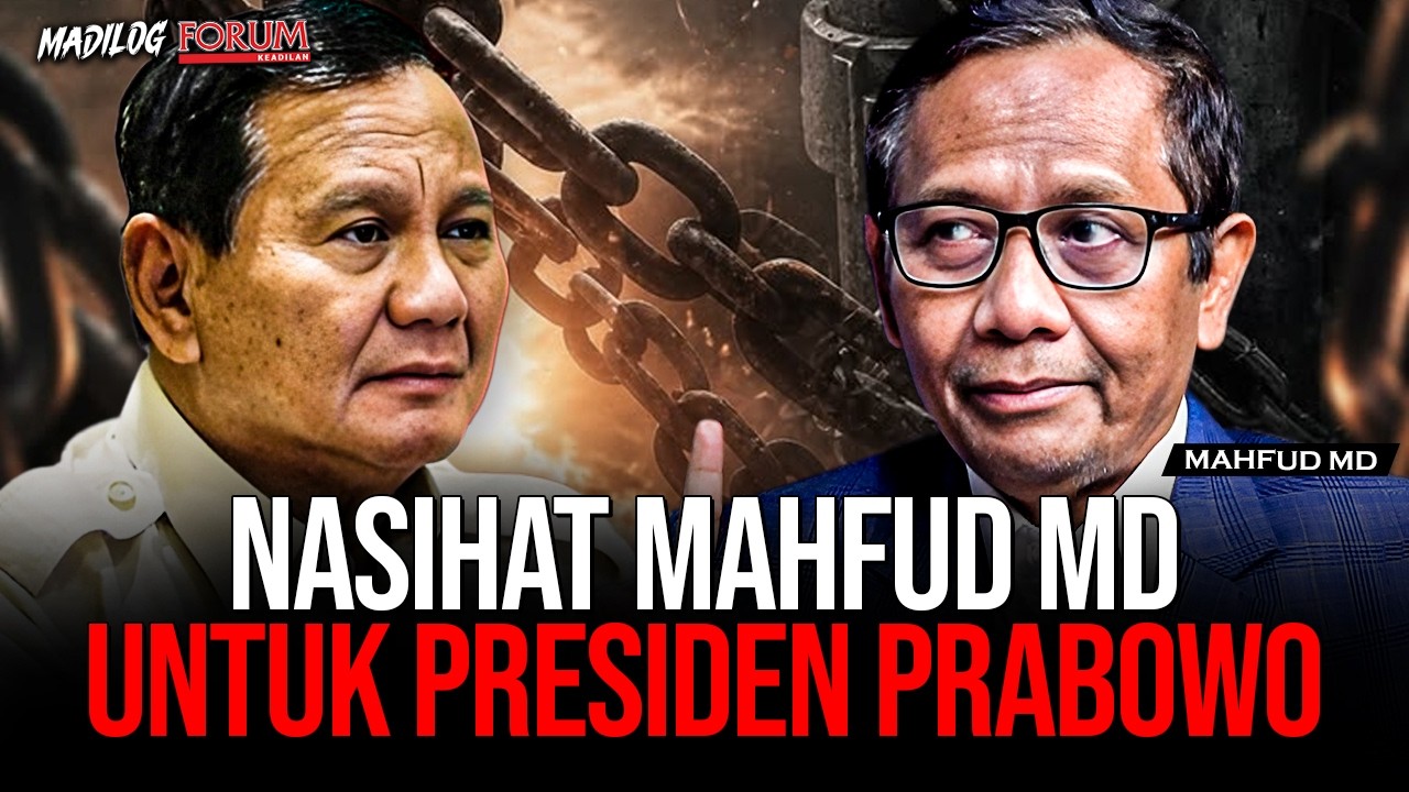 MAHFUD MD: KALAU PRABOWO TAKUT MASA LALU... PUTUSKAN MATA RANTAINYA cover art