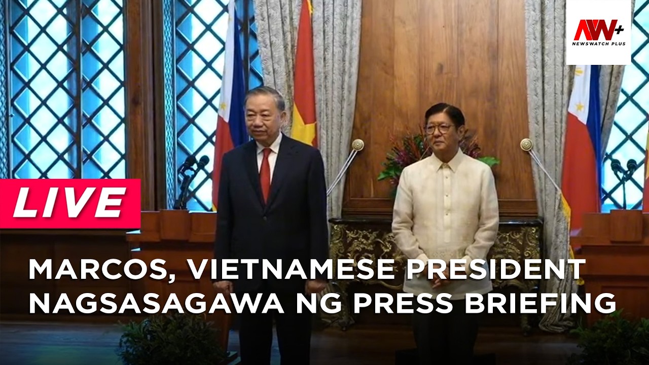 Marcos, Vietnamese President nagsasagawa ng press briefing | NewsWatch Live cover art