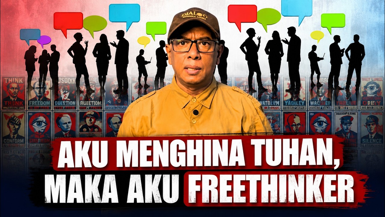 AKU MENGHINA TUHAN MAKA AKU FREE THINKER cover art