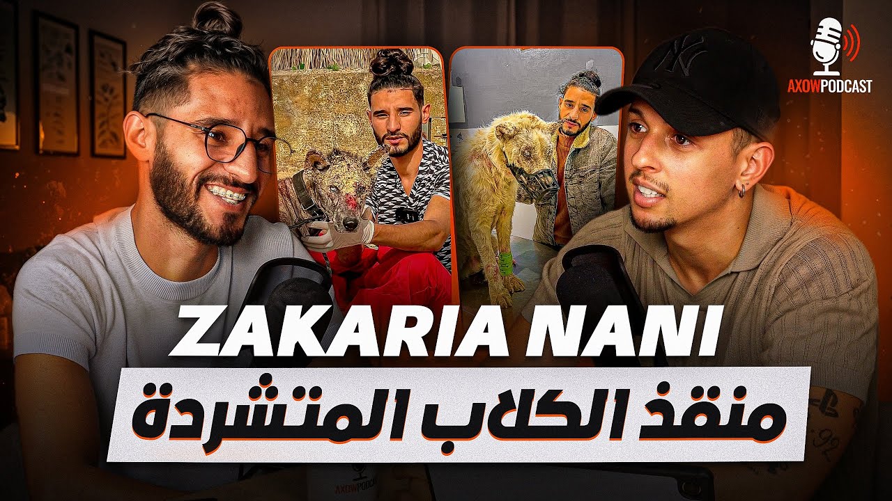 الشاب لي أنقذ المئات من الكلاب من الموت | Axow Podcast Ep9 cover art