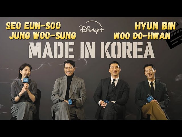 2 K-drama Legends in 1 frame?! meet the cast of 'MADE IN KOREA' cover art