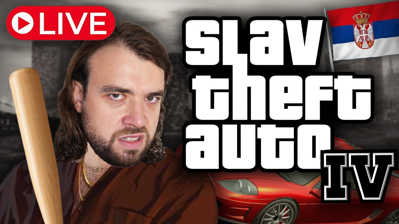 Russian Mafia Member Plays GTA 4 LIVE cover art