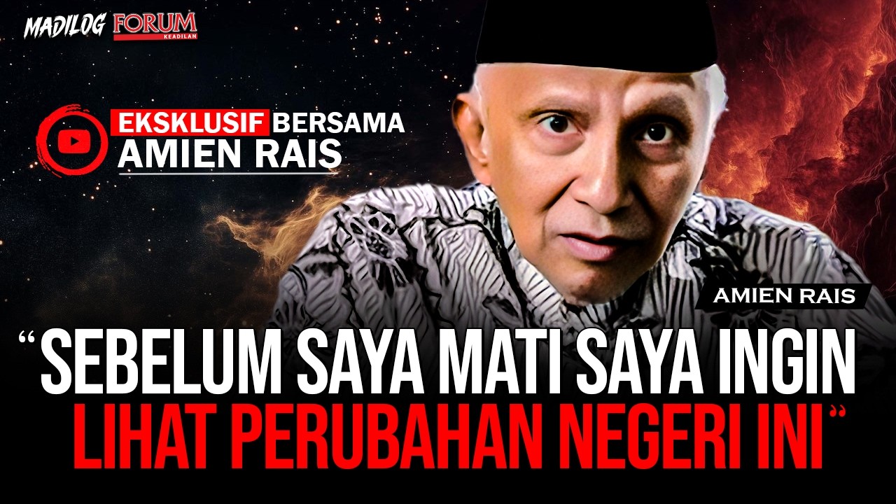 AMIEN RAIS: KEJATUHAN SEORANG PRESIDEN DIPICU OLEH PEMBISIKNYA cover art