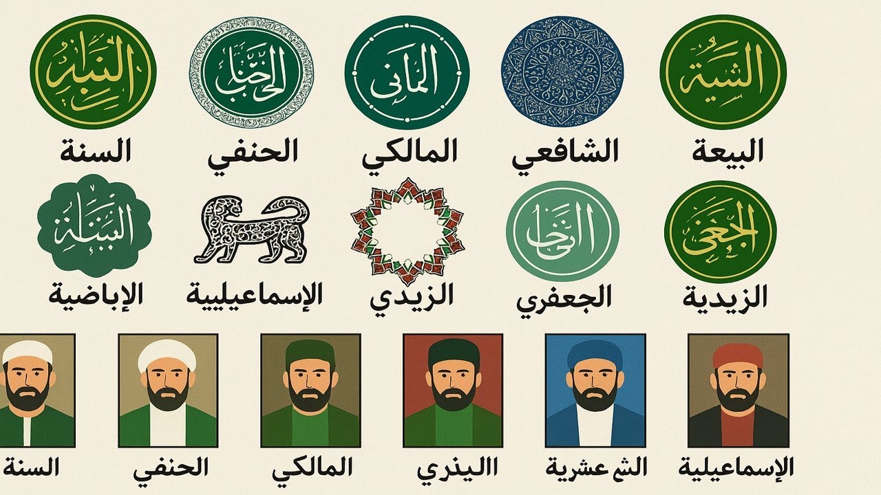 شرح جميع المذاهب الإسلامية في أقل من خمسة دقائق cover art