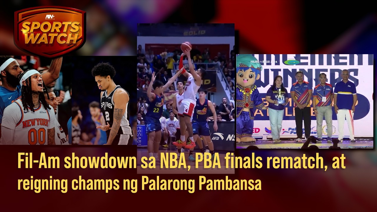 Dalawang Fil-Am magtatapat sa NBA Finals | Sports Watch cover art