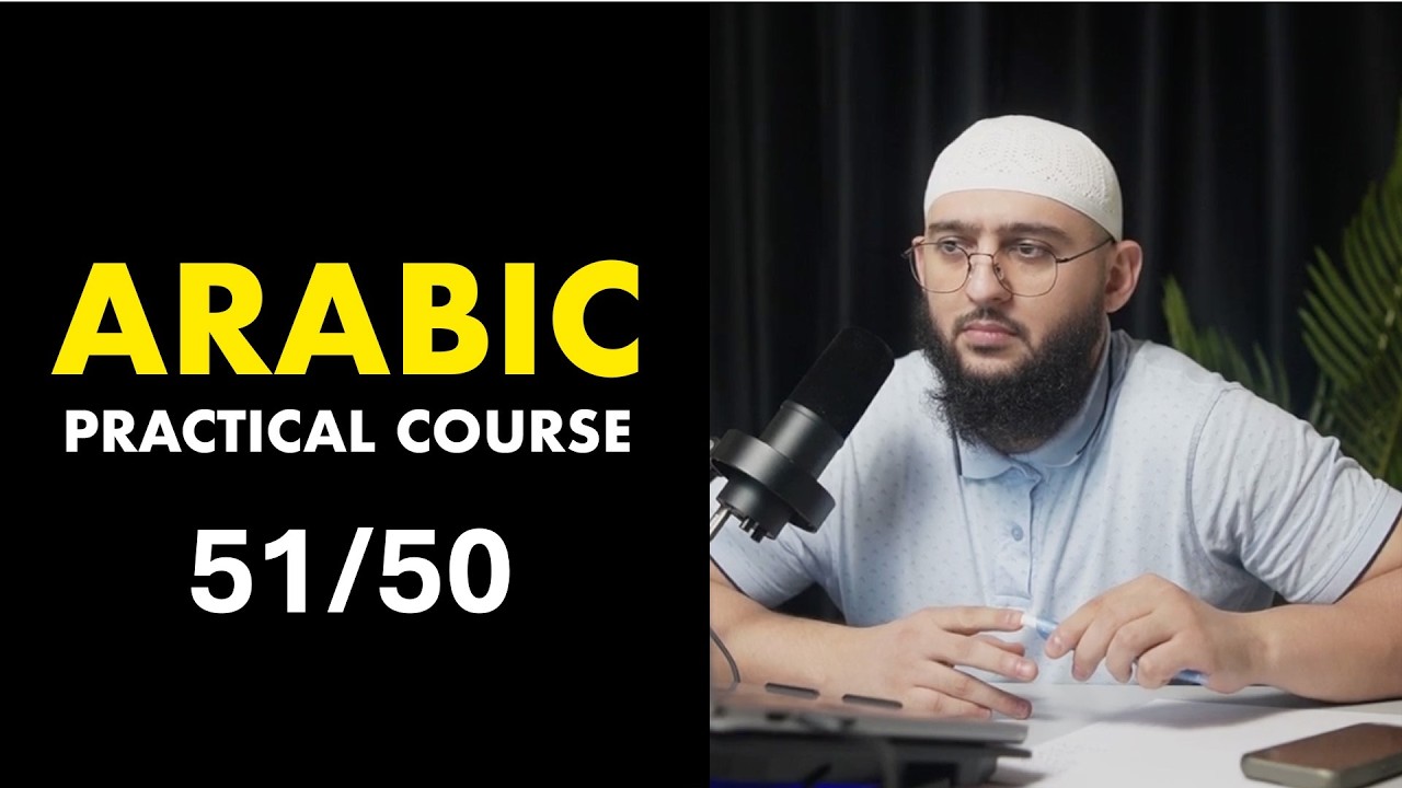 Learn Arabic Live Stream | 51/50