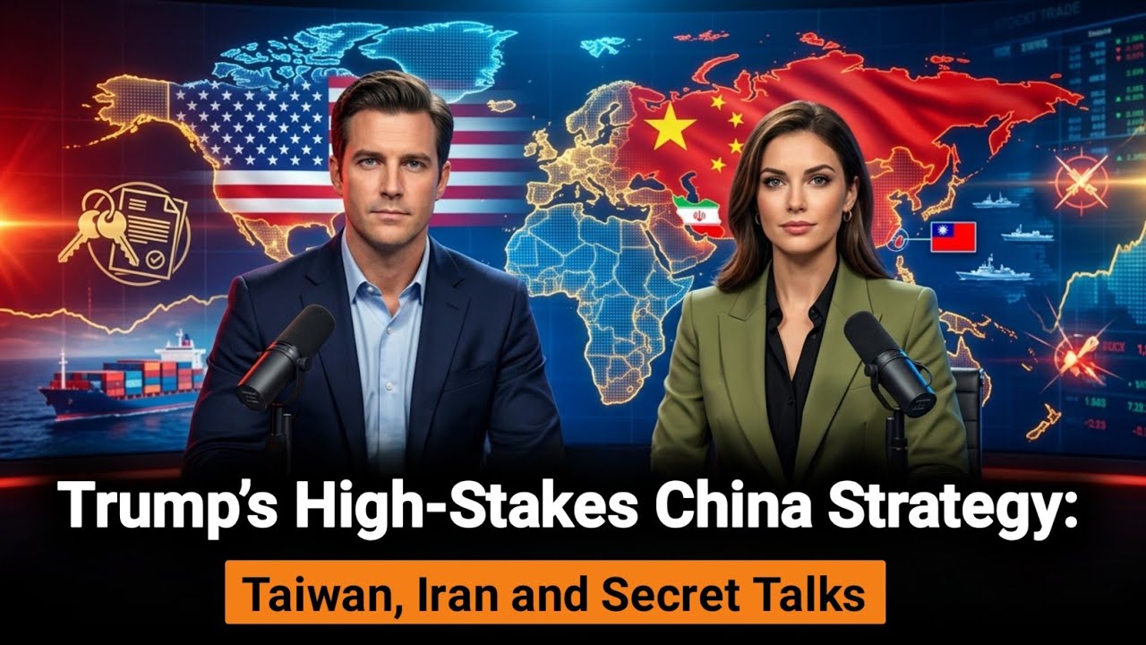 Trump’s High-Stakes China Strategy: Taiwan, Iran and Secret Talks | The English Globe Podcast cover art